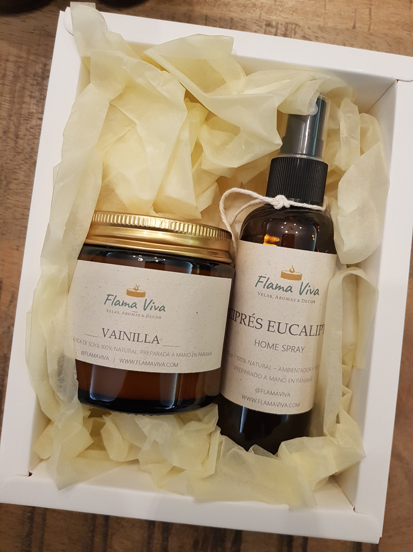 Kit de Aromaterapia - Flama Viva - Velas, Aromas & Decor