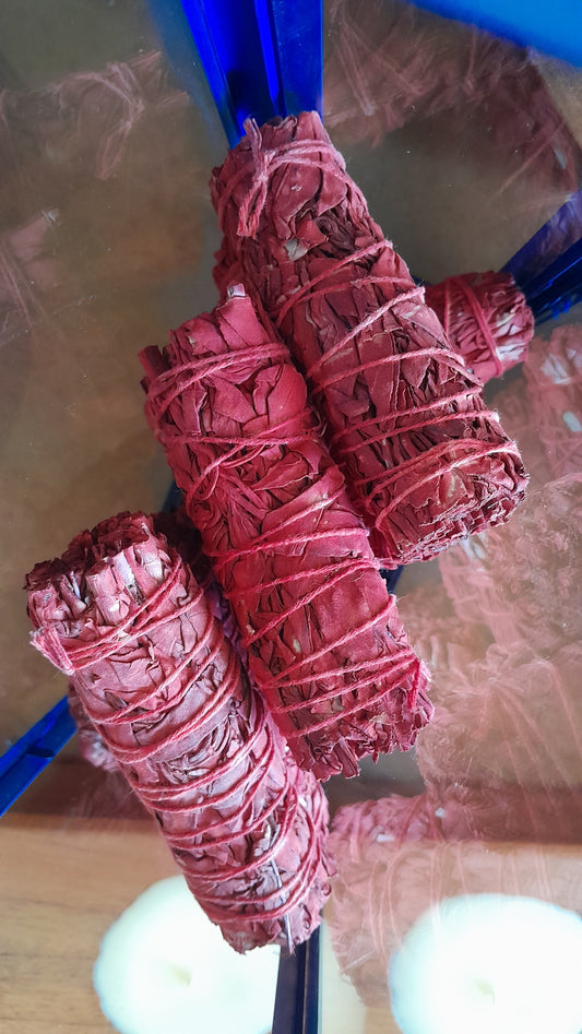 Salvia Roja - Flama Viva - Velas, Aromas & Decor