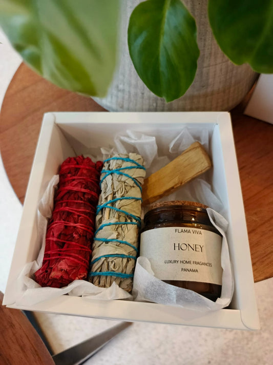 Kit Buenas Vibras - Flama Viva - Velas, Aromas & Decor