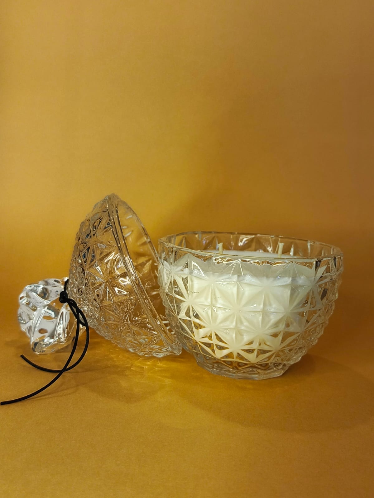 Vela Fleur 2 mechas. - Flama Viva - Velas, Aromas & Decor