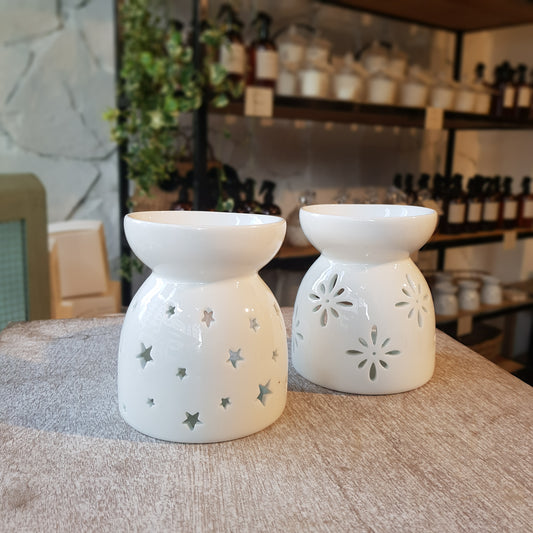 Quemador de cerámica - Flama Viva - Velas, Aromas & Decor