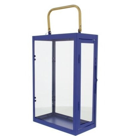 Portavela Azul - Flama Viva - Velas, Aromas & Decor
