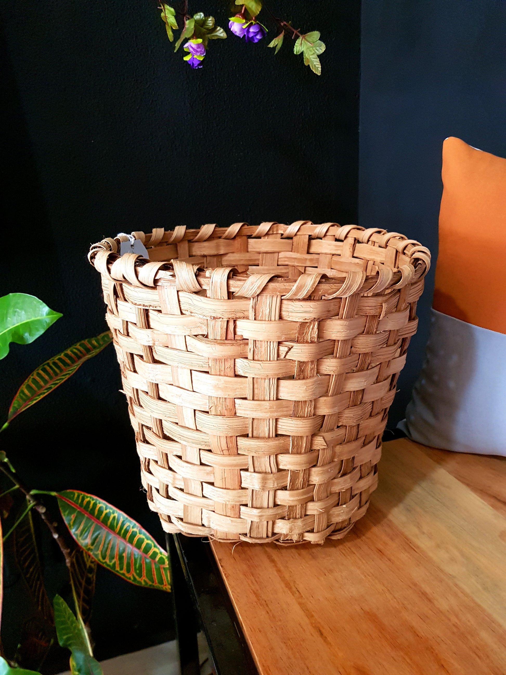 Canasta de Bejuco - Flama Viva - Velas, Aromas & Decor