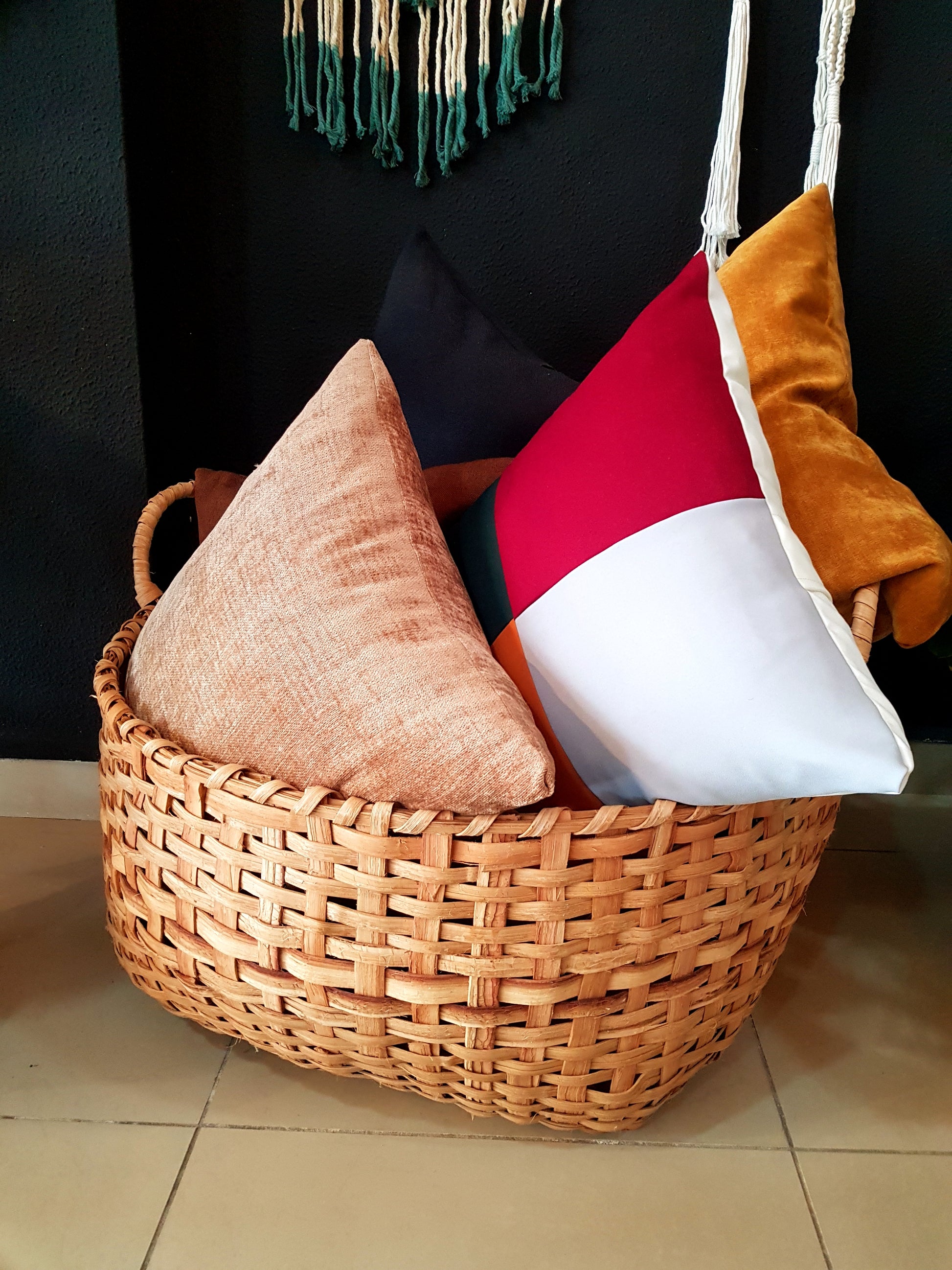 Canasta de Bejuco - Flama Viva - Velas, Aromas & Decor