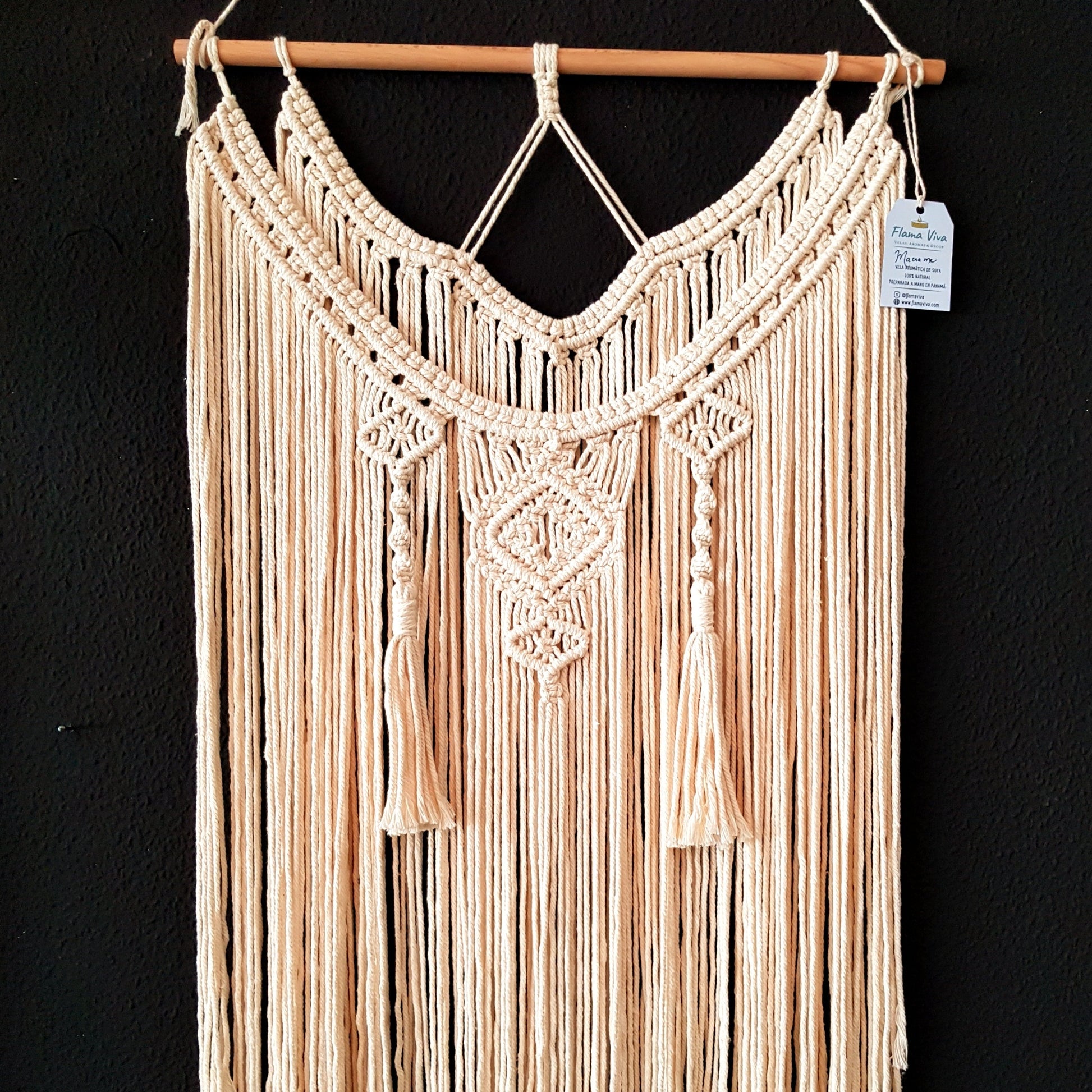 Macramé - Flama Viva - Velas, Aromas & Decor