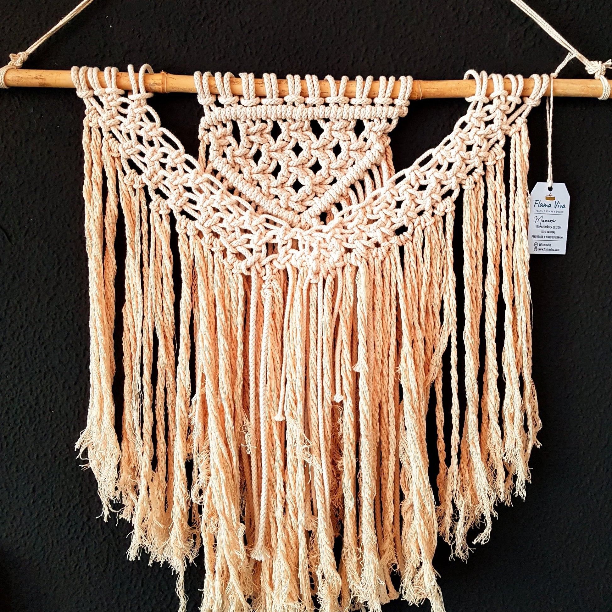 Macramé - Flama Viva - Velas, Aromas & Decor