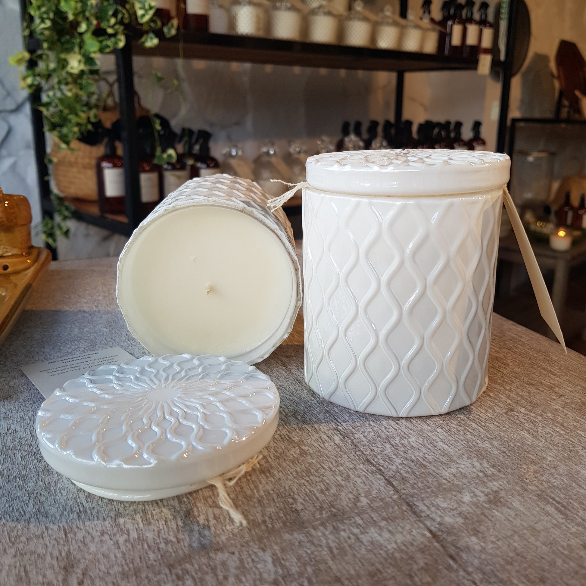 Vela Perla - Flama Viva - Velas, Aromas & Decor
